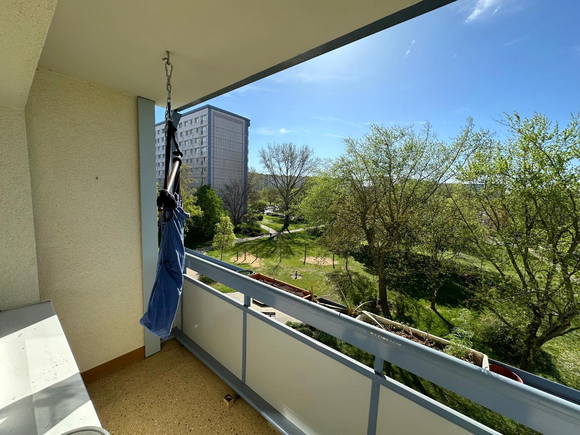 Ruhige Sonnige 1,5 Zimmer Wohnung Erfurt Exterior photo